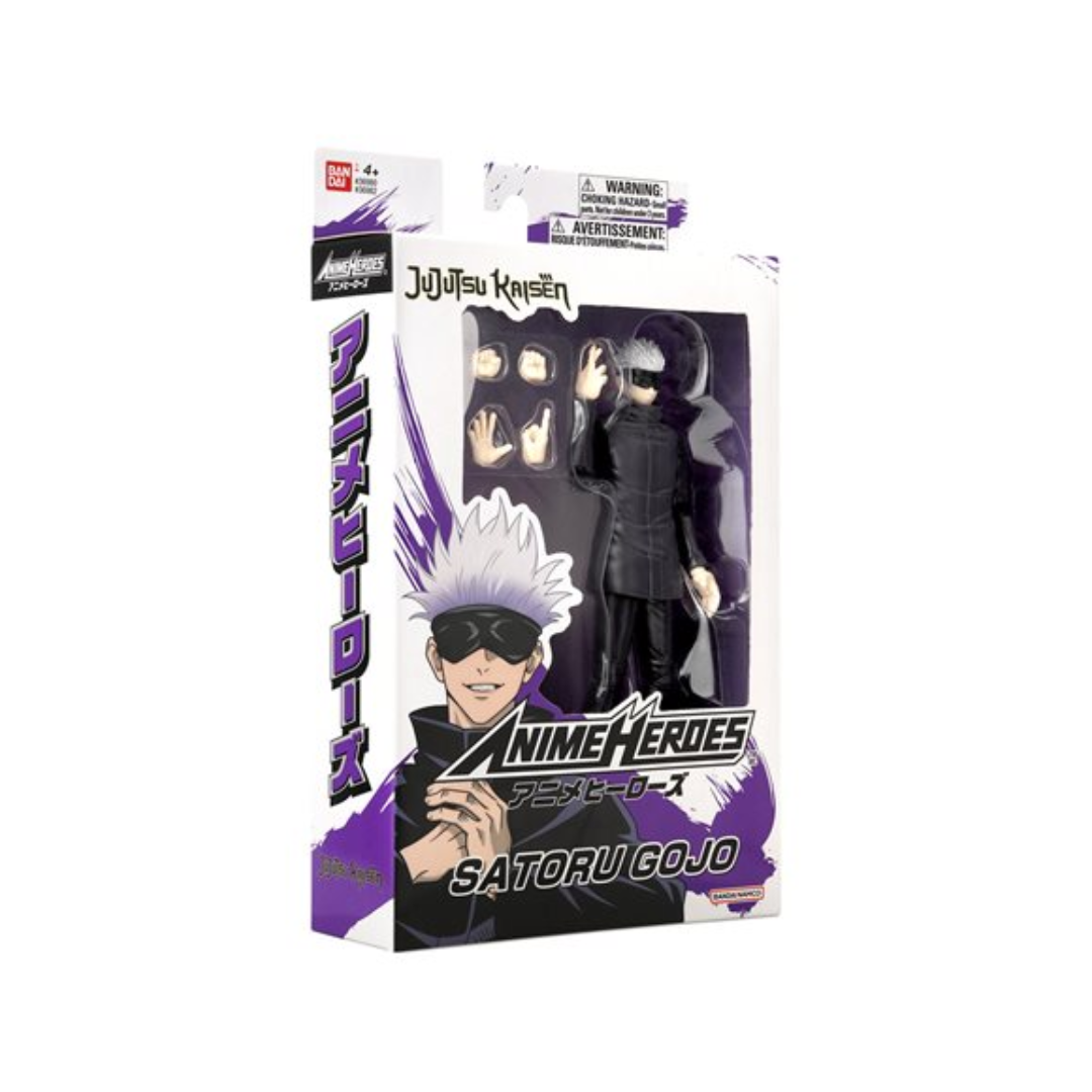 BANDAI NAMCO Jujutsu Kaisen Anime Heroes Satoru Gojo Action Figure